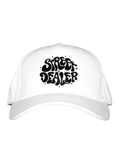 STREET DEALER SHINING CAP WHITE
