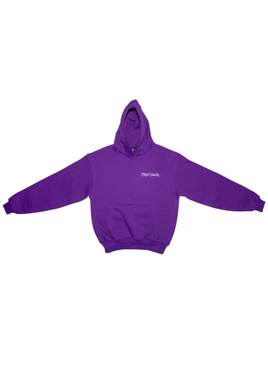 STREET DEALER BASIC HOODIE PURPLE