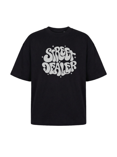 STREET DEALER SHINING T-SHIRT BLACK