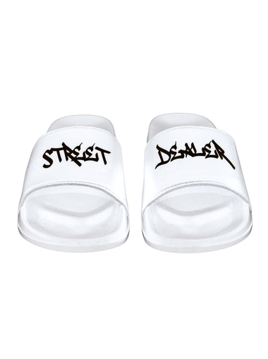 STREET DEALER SLIPPER WHITE