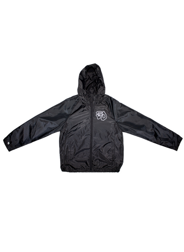 STREET DEALER WINDBREAKER JACKET BLACK