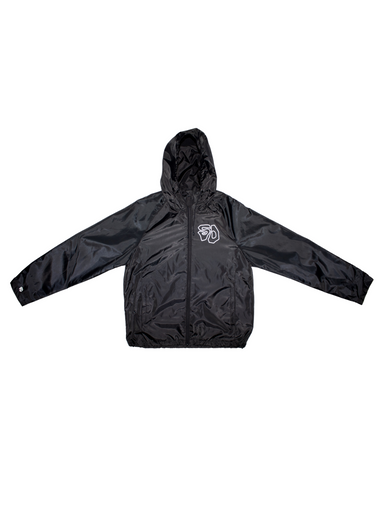 STREET DEALER WINDBREAKER JACKET BLACK