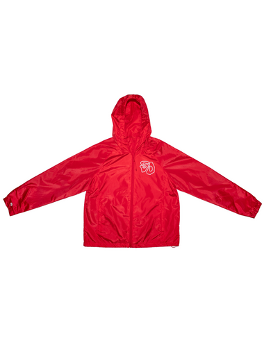 STREET DEALER WINDBREAKER JACKET RED