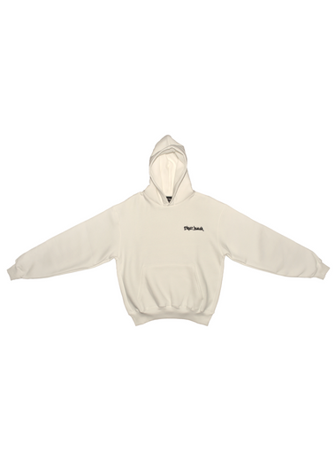 STREET DEALER BASIC HOODIE WHITE