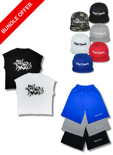 SD PACK #01 (CUT-OFF T-SHIRT + SHORT + CAP)