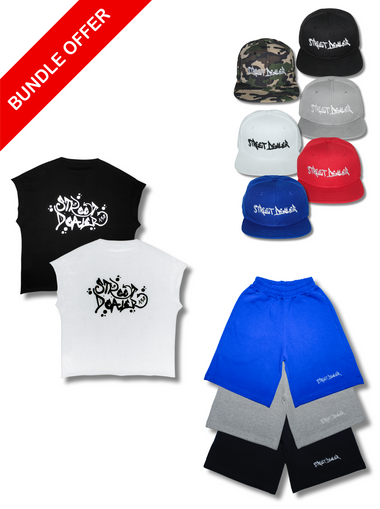 SD PACK #01 (CUT-OFF T-SHIRT + SHORT + CAP)