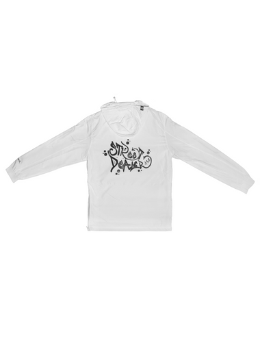 STREET DEALER GRAFFITI JACKET WHITE