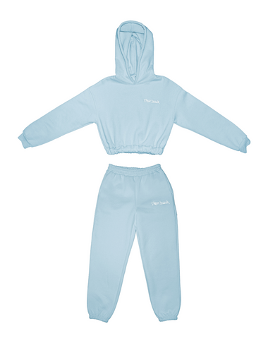 STREET DEALER WOMEN'S TRACKSUIT LIGHT BLUE