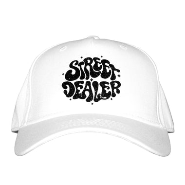 STREET DEALER SHINING CAP WHITE