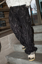 STREET DEALER ORIGAMI JEANS BLACK