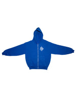 STREET DEALER GRAFFITI ZIP HOODIE BLUE ROYAL
