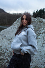 STREET DEALER GRAFFITI ZIP HOODIE GREY
