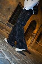STREET DEALER ORIGAMI JEANS BLACK