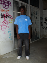 STREET DEALER GRAFFITI T-SHIRT LIGHT BLUE