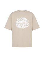 STREET DEALER SHINING T-SHIRT BEIGE