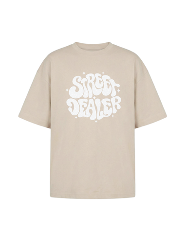 STREET DEALER SHINING T-SHIRT BEIGE