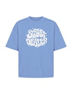 STREET DEALER SHINING T-SHIRT LIGHT BLUE