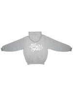 STREET DEALER GRAFFITI ZIP HOODIE GREY