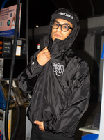 STREET DEALER WINDBREAKER JACKET BLACK