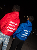 STREET DEALER WINDBREAKER JACKET BLUE ROYAL
