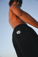 STREET DEALER SHINING SWIM SHORT BLACK